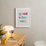 "My type II" - Art Print in Beige by Creo Study - In a Room
