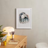 "Baseball 1" - Art Print in Leather by Helen Makadia - In a Room