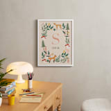 "Wild Woodland" - Personalized Art Print in Woods by Elly - In a Room