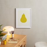 "Heirloom Pear" - Art Print in Danjou by Alexandra Stafford - In a Room
