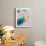"Creme Peche" - Art Print in Peaches and cream by A Real Peach Studio - In a Room