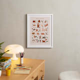 "Farm Alphabet" - Art Print in Sand by Vivian Yiwing - In a Room