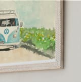 "Summer Road Trip" - Art Print in Summer by Roxanne Fay - Frame Close-up