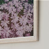 "Vintage Purple Flowers" - Art Print in lilac by Alexis Arnold - Frame Close-up