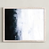 "Blend" - Art Print in Darkness by Mande Calhoun - Framed
