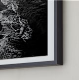 "swell" - Art Print in Black and White by LindseyErin - Frame Close-up