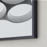 "In Flight" - Art Print in Black & white by Angie McMonigal - Frame Close-up