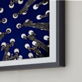 "The Lighthouse" - Art Print in Midnight by Jessica Cheney - Frame Close-up