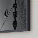 "Giant" - Art Print in Moon by Enric - Frame Close-up