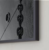 "Giant" - Art Print in Moon by Enric - Frame Close-up