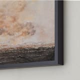 "After The Storm" - Art Print in Sunset by Ramnik Velji - Frame Close-up