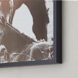 "At Dawn" - Art Print in Sunrise by Robin Ott - Frame Close-up