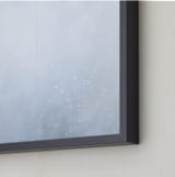 "Beautiful Nature Three" - Art Print in Soft Whites by Sher Schier - Frame Close-up