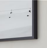 "Into the white" - Art Print in grey by Massimiliano Massimo Borelli - Frame Close-up