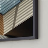 "Skylight Shadows" - Art Print in skylight shadows by A MAZ Design - Frame Close-up