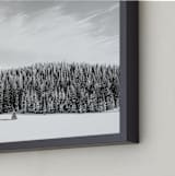 "Stand Tall" - Art Print in Cloudy Day by Jamie Lollback - Frame Close-up