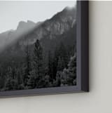 "Yosemite First Rays" - Art Print in Black & White by Sea and Sky - Frame Close-up