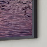 "Shimmer" - Art Print in Amethyst by Grae - Frame Close-up