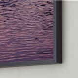 "Shimmer" - Art Print in Amethyst by Grae - Frame Close-up