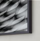 "In motion" - Art Print in Black & white by Angie McMonigal - Frame Close-up
