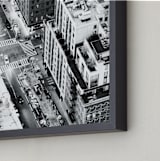 "Hustle and Bustle" - Art Print in Concrete by Mike Sunu - Frame Close-up