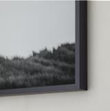 "winter dunes" - Art Print in black and white by Crystal Lynn Collins - Frame Close-up