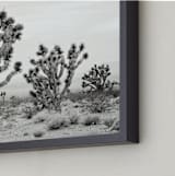 "Joshua Tree" - Art Print in joshua tree gray by Kristi Jackson - Frame Close-up