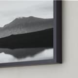 "the loch" - Art Print in Black and White by Kamala Nahas - Frame Close-up