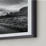 "buttes & mesas I" - Art Print in Desert Grey by Eric Clegg - Frame Close-up
