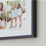"Four Photo Collage (BRIDES)" - Framed Photo in Sugar by Angela Garrick - Frame Close-up