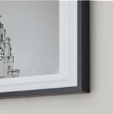 "liver bird" - Art Print in black and white by Stacy Cooke - Frame Close-up
