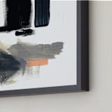 "Untitled 2" - Art Print in Black by Jaime Derringer - Frame Close-up