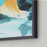 "Lonely Shore" - Art Print in Shore by Roann Mathias - Frame Close-up
