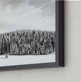 "Stand Tall" - Art Print in Cloudy Day by Jamie Lollback - Frame Close-up