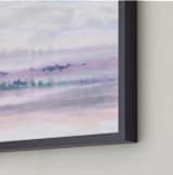 "Peninsula" - Art Print in Dusty Lavender by Grace Kreinbrink - Frame Close-up