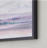 "Peninsula" - Art Print in Dusty Lavender by Grace Kreinbrink - Frame Close-up