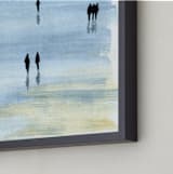 "Nostalgia" - Art Print in Blue sea by Lulaloo - Frame Close-up