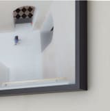 "look DOWN" - Art Print in white by Gail Schechter - Frame Close-up