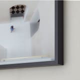 "look DOWN" - Art Print in white by Gail Schechter - Frame Close-up