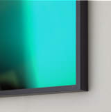 "Experiments with Film 006" - Art Print in Cyan by Arash Fattahi Acosta - Frame Close-up