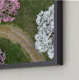 "Dogwood Lane" - Art Print in Blush by Owl and Toad - Frame Close-up