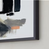 "Untitled 2" - Art Print in Black by Jaime Derringer - Frame Close-up