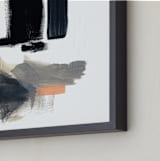 "Untitled 2" - Art Print in Black by Jaime Derringer - Frame Close-up