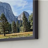 "Yosemite Valley" - Art Print in grey blue granite by Sea and Sky - Frame Close-up