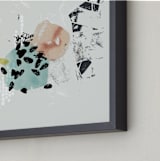 "verse" - Art Print in Linen by Kelly Ventura - Frame Close-up