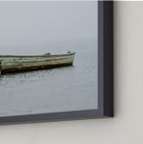 "Serenity" - Art Print in sea glass by Lillian Scull - Frame Close-up