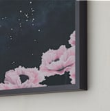 "Awakening" - Art Print in Blush by Emily Magone - Frame Close-up