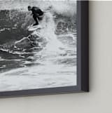 "No More Waiting" - Art Print in Black & White by Carole Crohan - CaroleeXpressions - Frame Close-up
