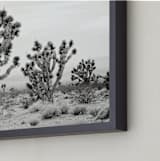 "Joshua Tree" - Art Print in joshua tree gray by Kristi Jackson - Frame Close-up