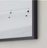 "Into the white" - Art Print in grey by Massimiliano Massimo Borelli - Frame Close-up